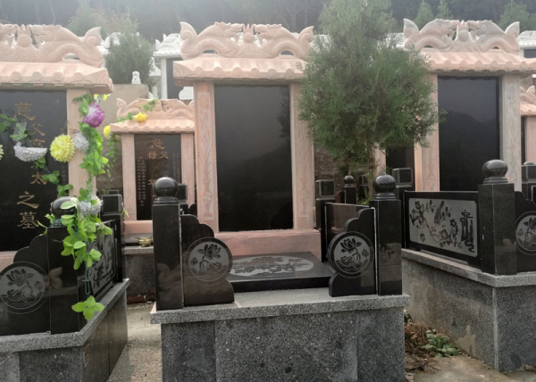 红花岗岩双龙碑