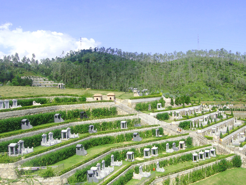 龙山永久墓园-墓区景观